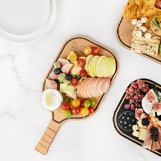 Pickleball Paddle Charcuterie and Cutting Boards