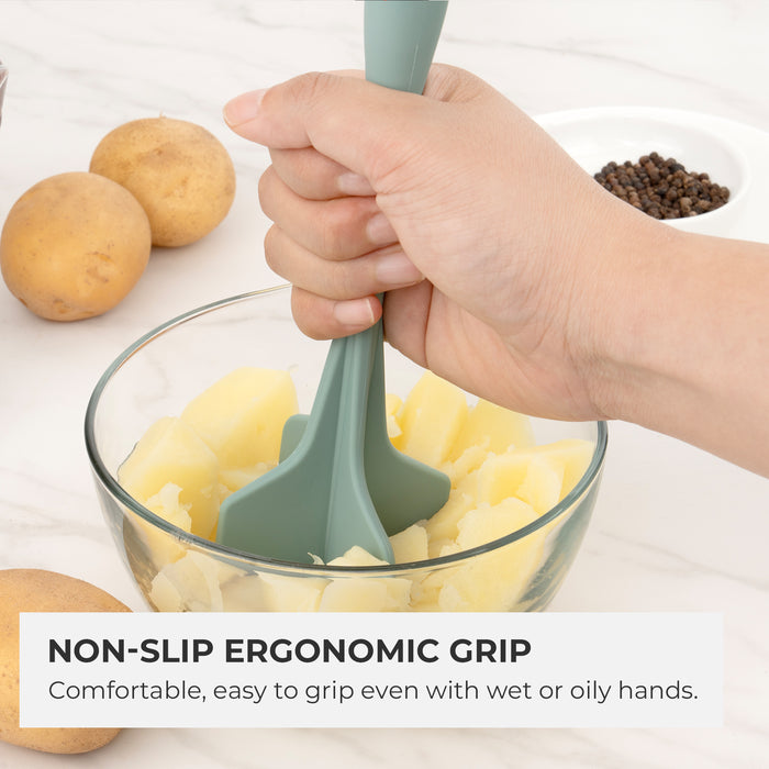 Silicone Classic 4-Blade Ground Meat Chopper & Masher
