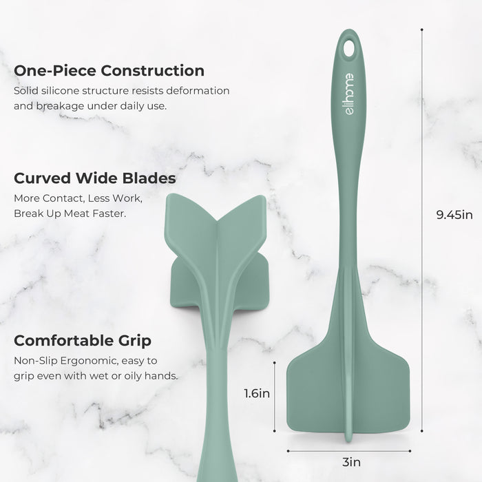 Silicone Classic 4-Blade Ground Meat Chopper & Masher