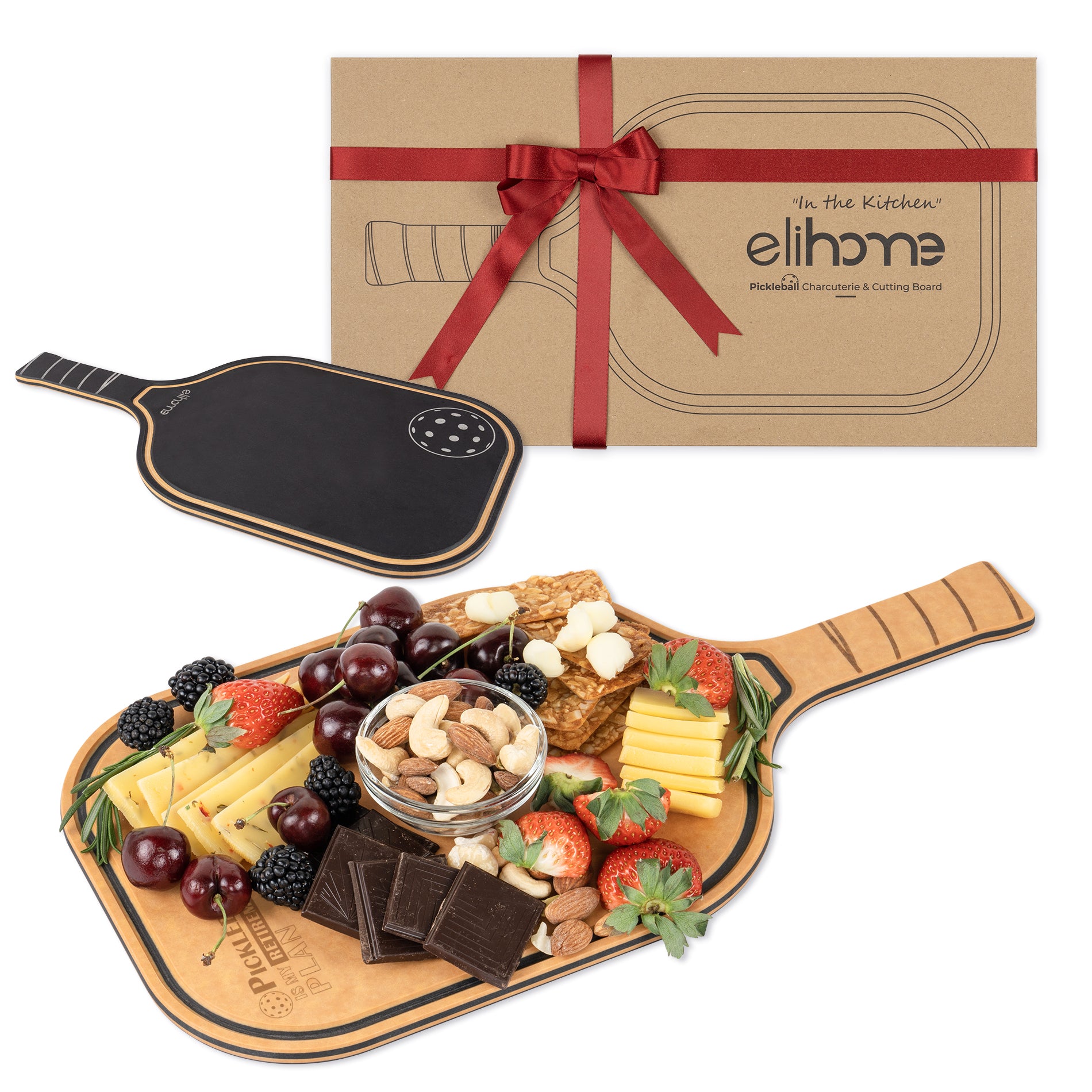 Pickleball Charcuterie Cutting Board -