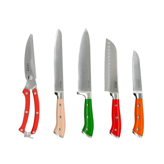 5 Piece Professional Kitchen Knife Set