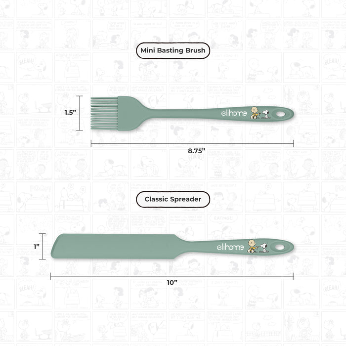 Elihome クラシック スパチュラ - 長さ11インチ x 幅2.2インチ