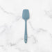 Elihome Tiffany Blue silicone spoon spatula on marble background - heat-resistant, BPA-free, one-piece seamless design for easy cleaning