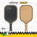 Two pickleball paddles with 'elihome' branding and a Snoopy illustration on a white background.