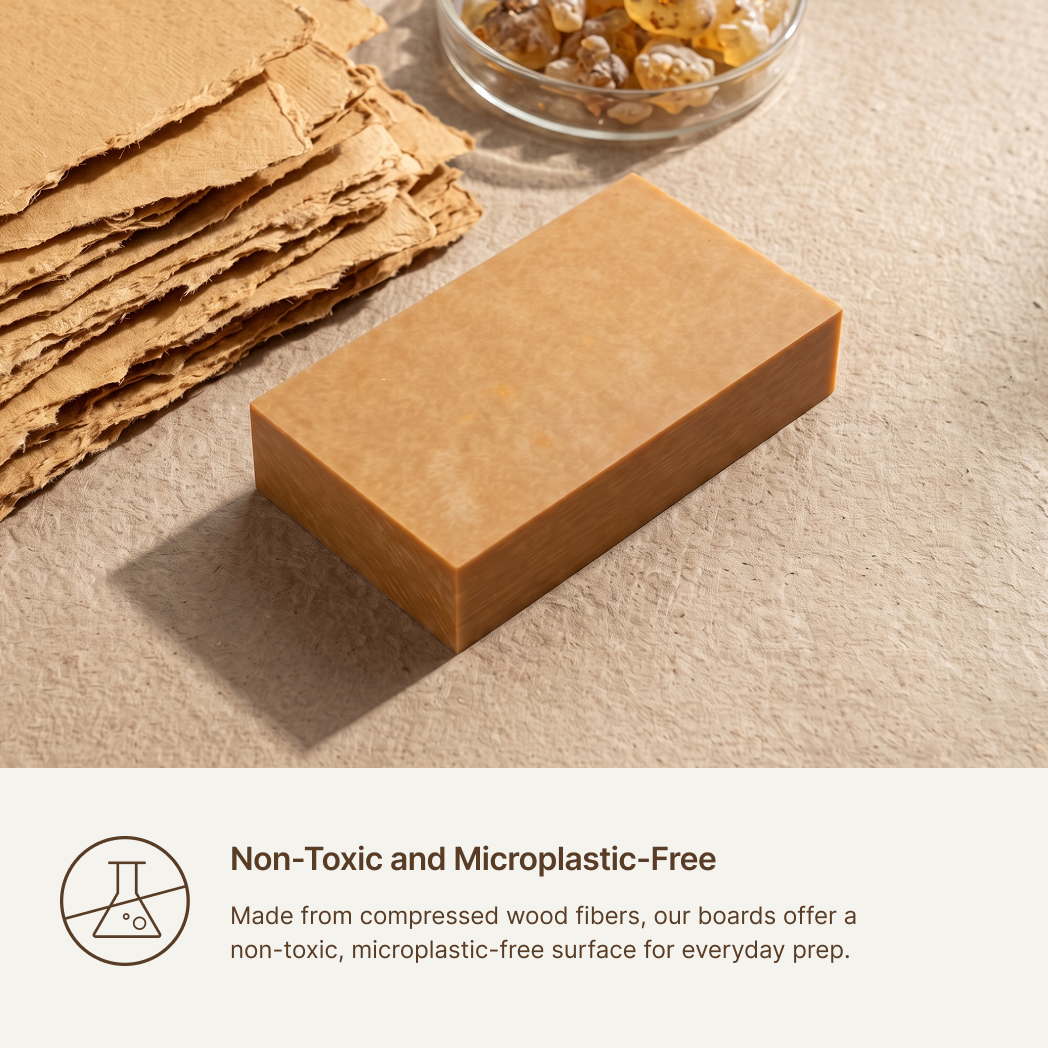 Elihome Essential Series cutting board - non-toxic and microplastic-free