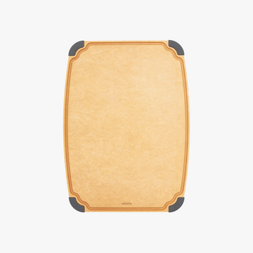 Elihome Essential Series X-Large Cutting Board 17" x 13" - wood fiber cutting board with juice groove and non-slip feet