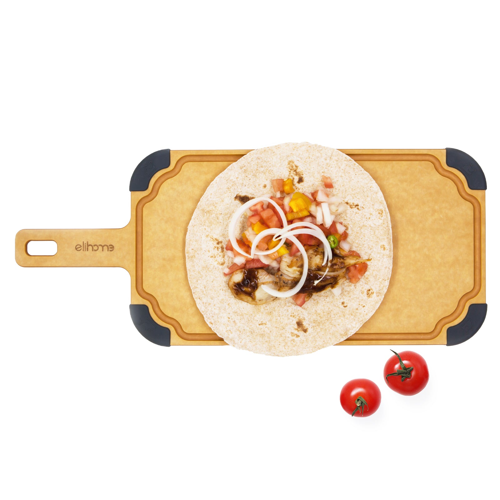 Paddle Series Cutting & Serving Board with Handle, Large 18