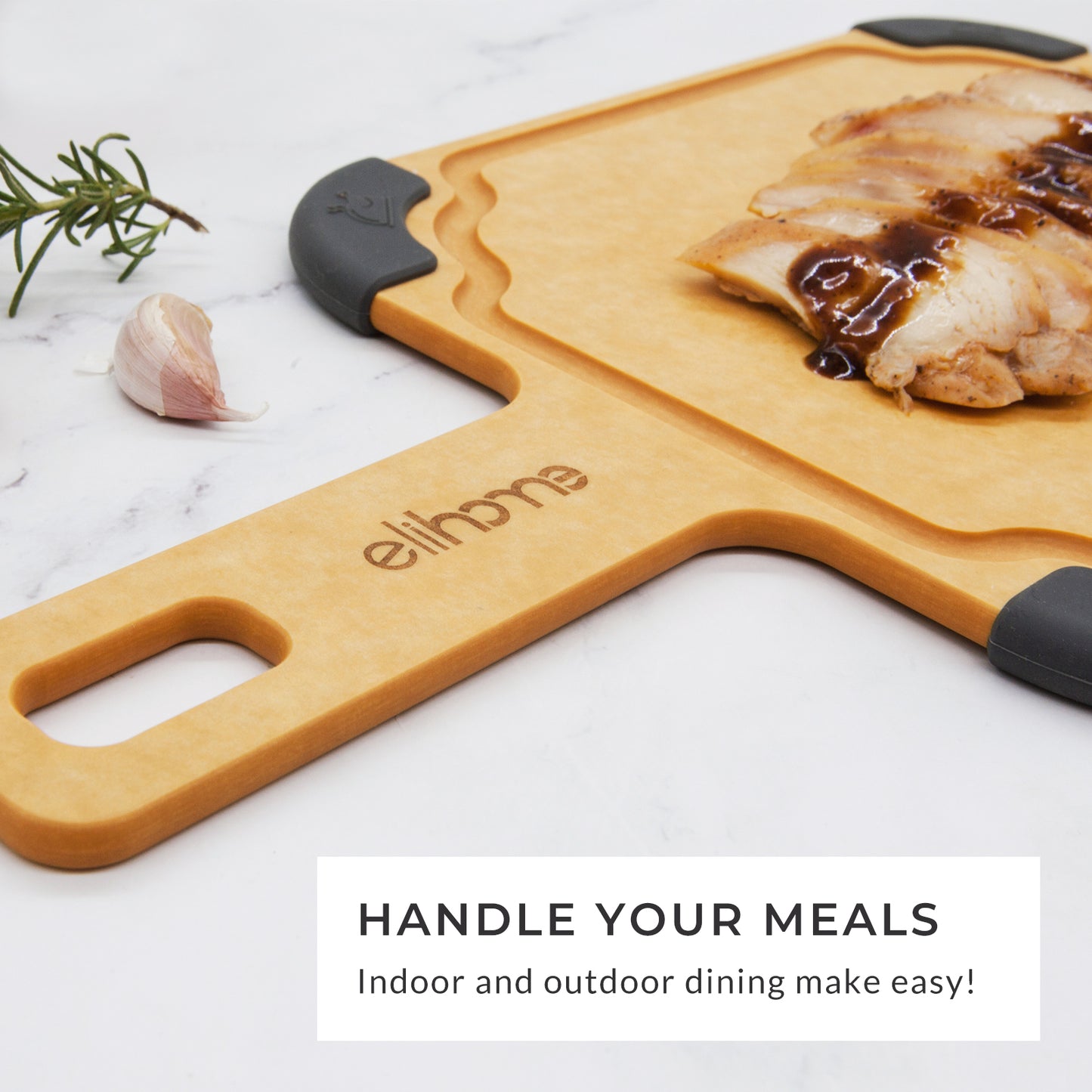 Paddle Series Cutting & Serving Board 2-in-1 Set