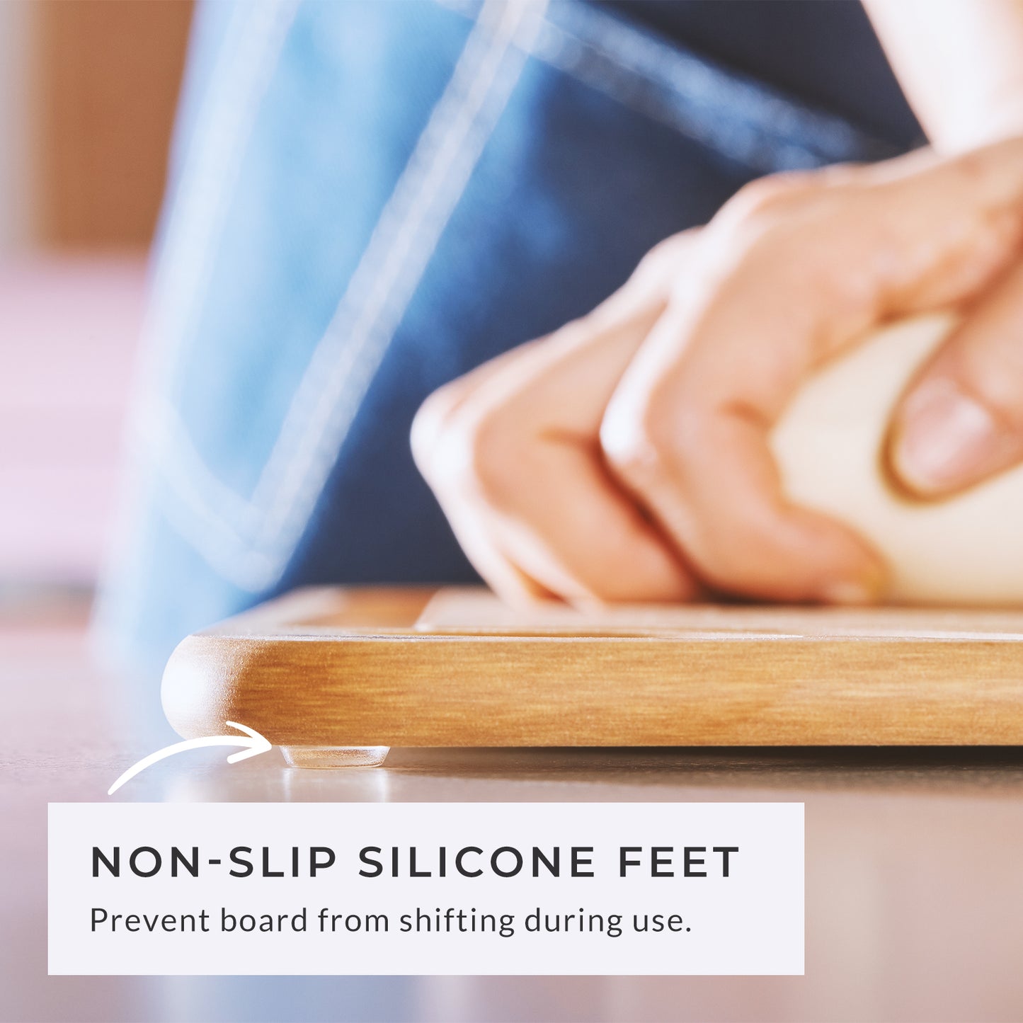 Kitchen Cutting Board | 4 Piece Cutting Board Set | Elihome