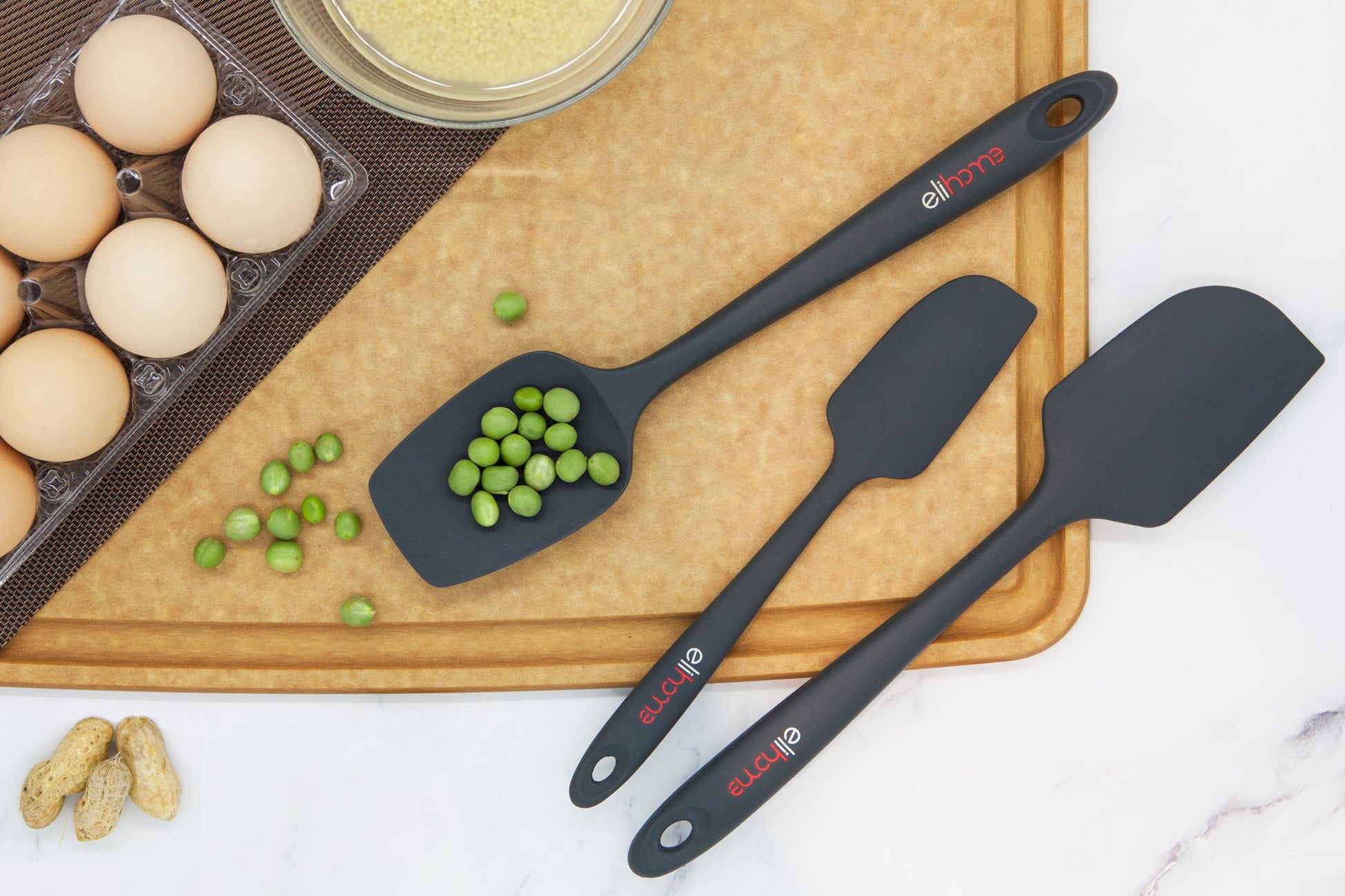 The Best, Strongest Silicone Spatula for Icing Mixing - Dishwasher Safe