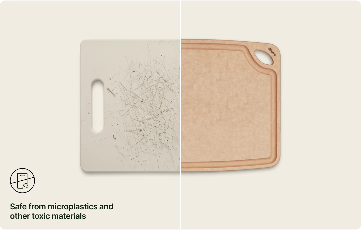Safe from microplastics and other toxic materials